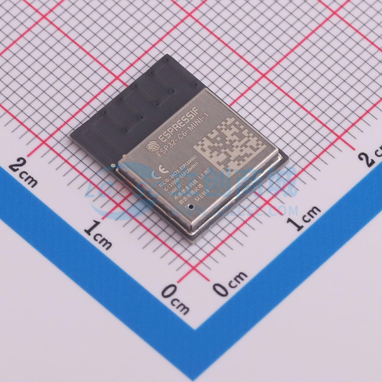Esp32 Uart Module - 4 шт. ESP32-C6-MINI-1-N4 SMD-53P ESP32-C6FH4 I2C