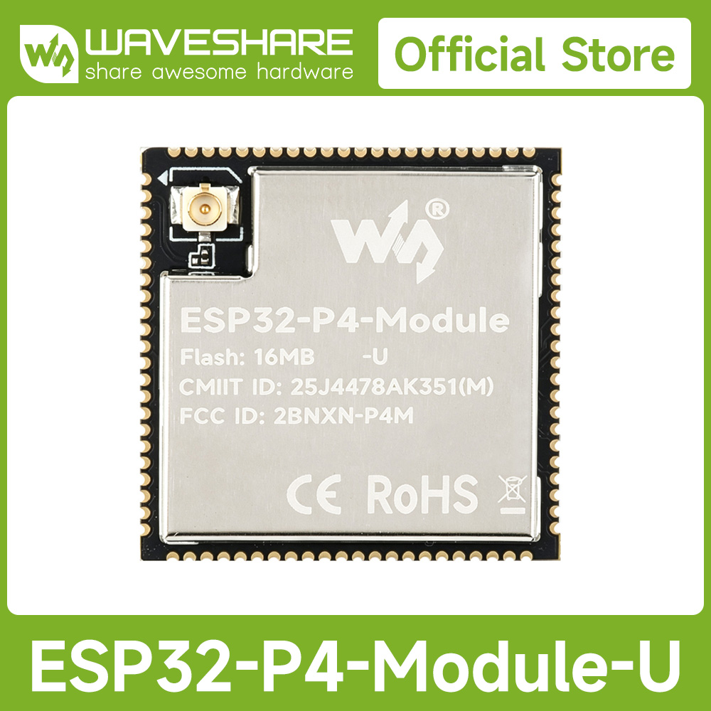 Esp32 Wifi Bluetooth Module - Основная плата модуля Waveshare ESP32-P4, поддерживает