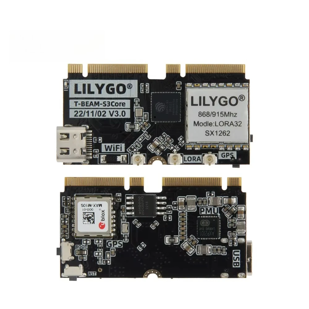 LILYGO T-BEAM-CORE V3.0 L76K U – обзор и цена Esp32 Development Board