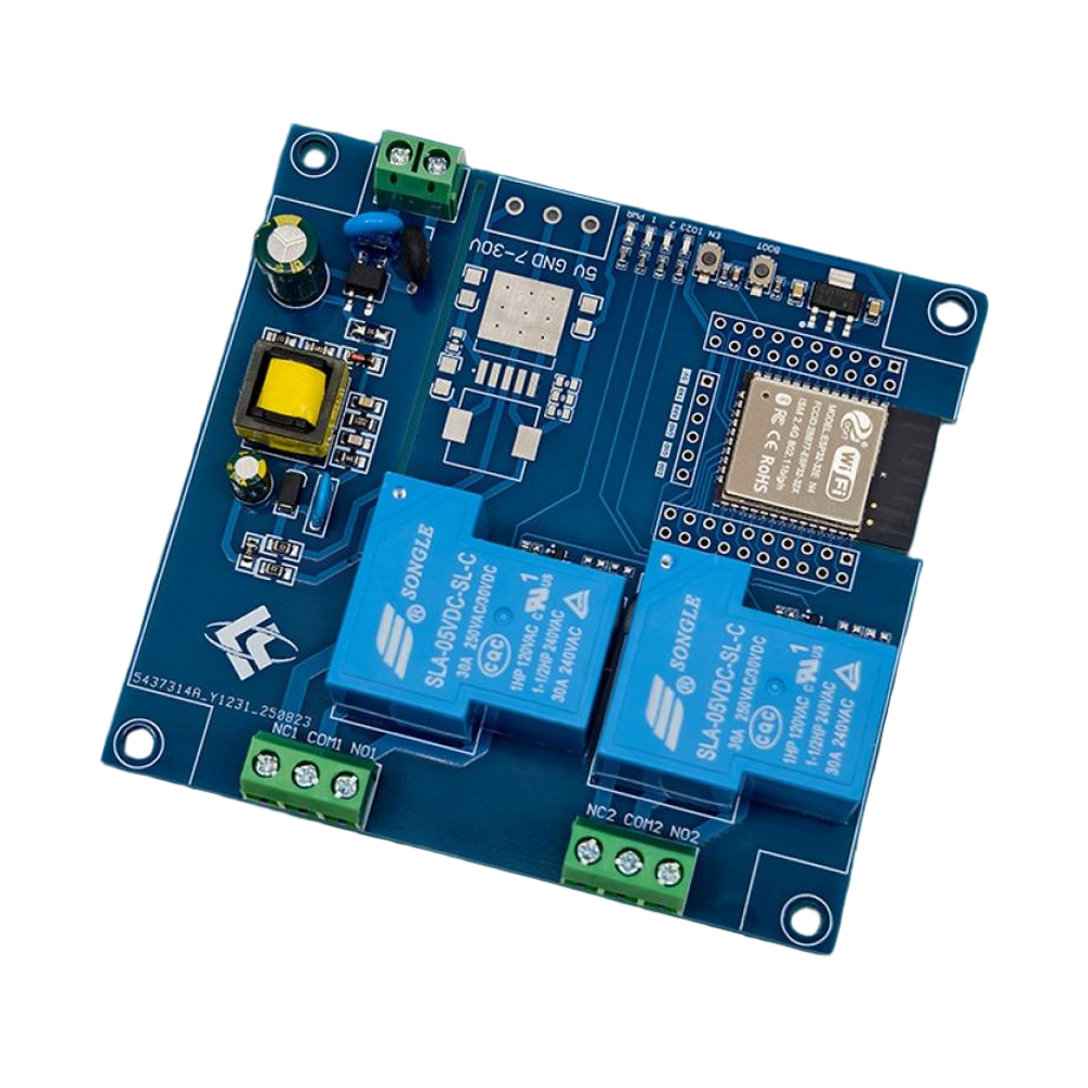 Двухканальный релейный модуль  – обзор и цена Esp32 Uart Module