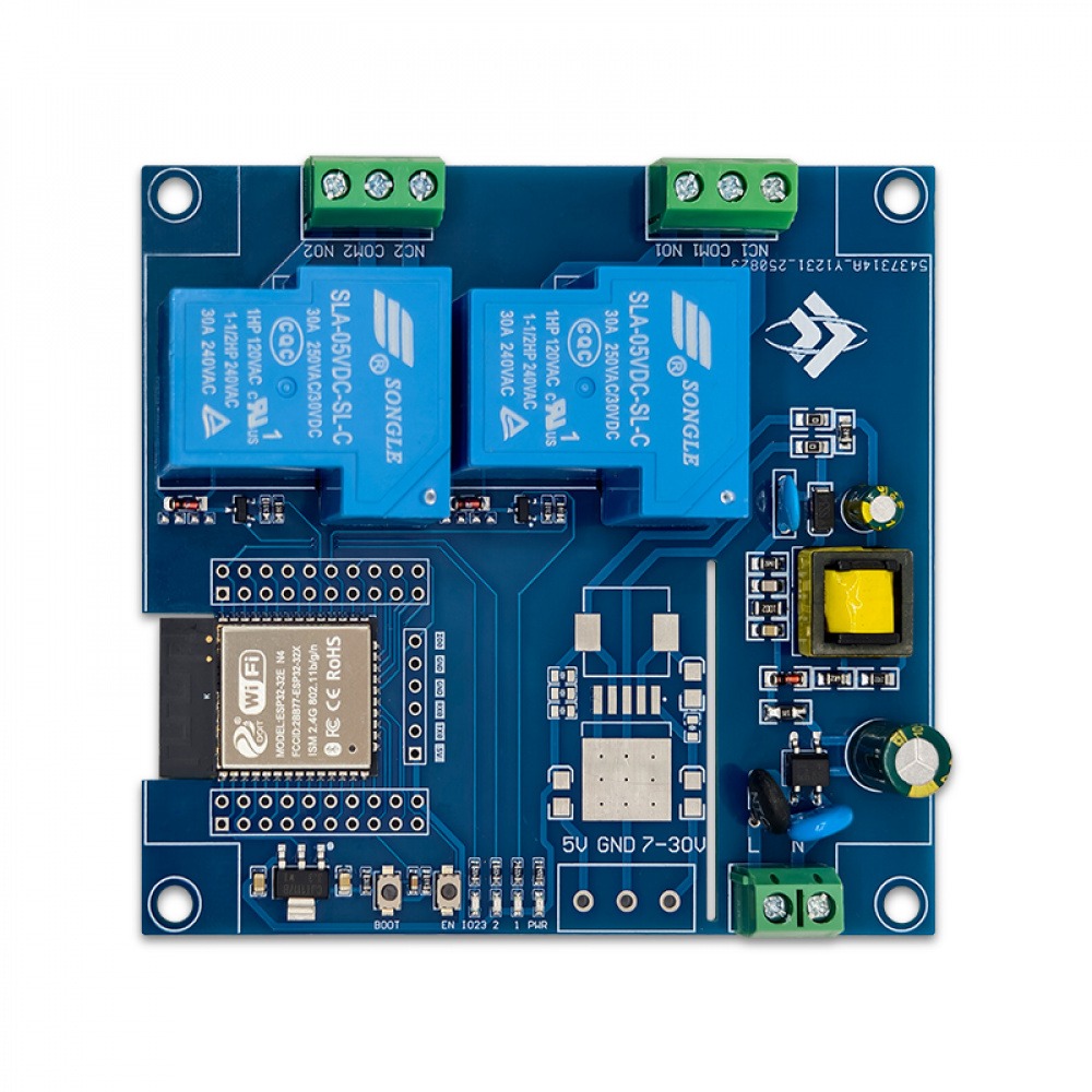 Двухканальный релейный модуль  – обзор и цена Esp32 Uart Module