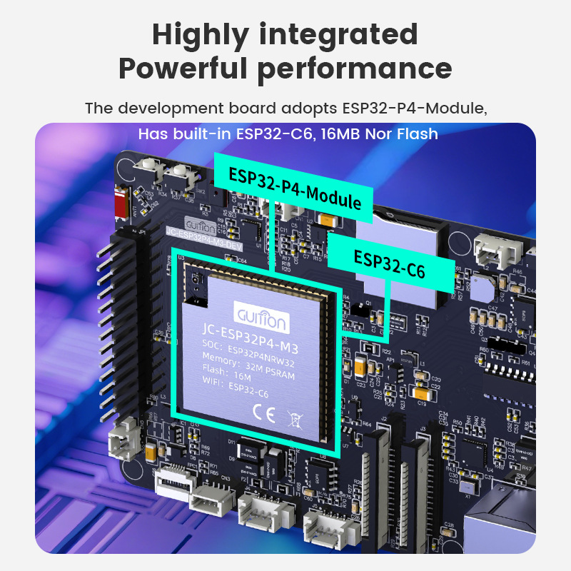 Плата разработки модуля Gution – обзор и цена Esp32 P4