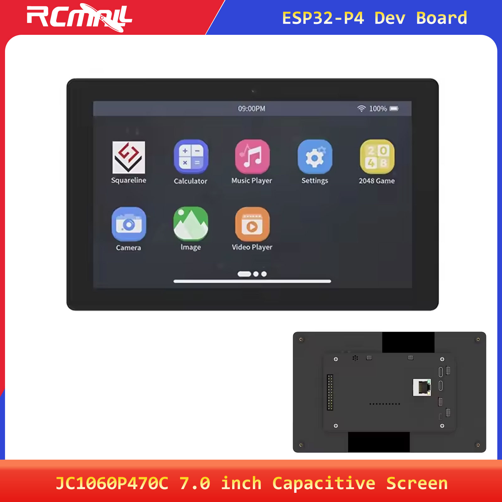 Плата разработки JC1060P470C с – обзор и цена Esp32 C6