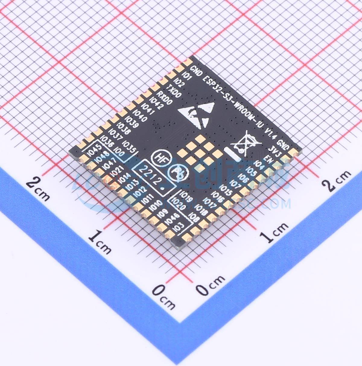 3 шт. ESP32-S3-WROOM-1U-N4 SMD – обзор и цена Esp32 Uart Module
