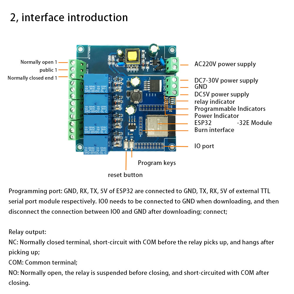 Плата разработки реле ESP32 Ис – обзор и цена Esp32 Uart Module
