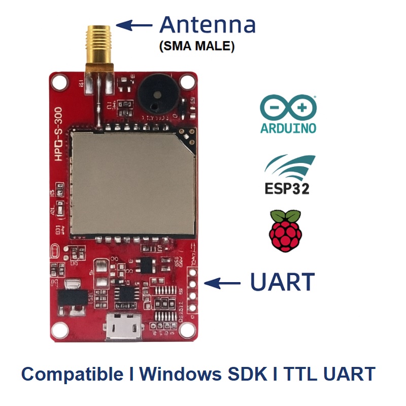 Модуль считывания RFID R300 UH – обзор и цена Esp32 Uart Module