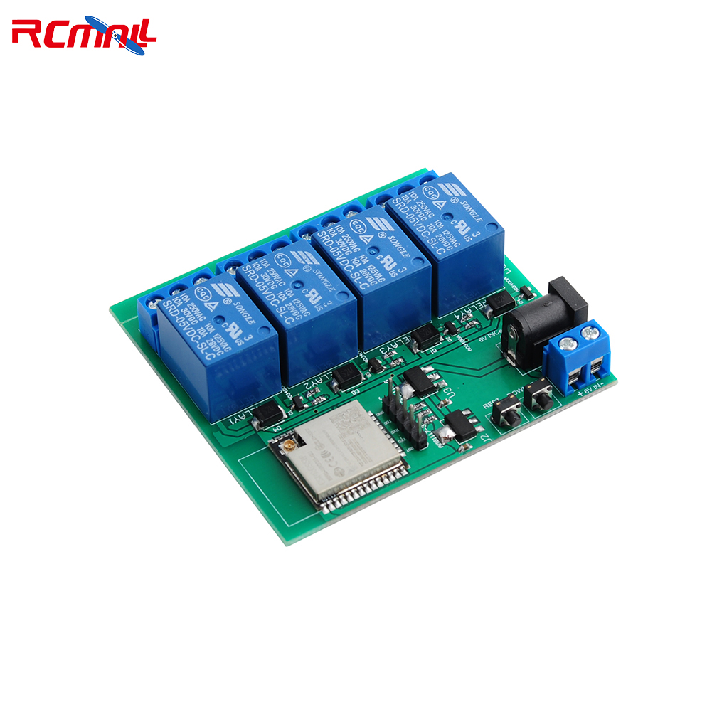 Модуль реле ESP32S 4CH, плата  – обзор и цена Espressif Esp32