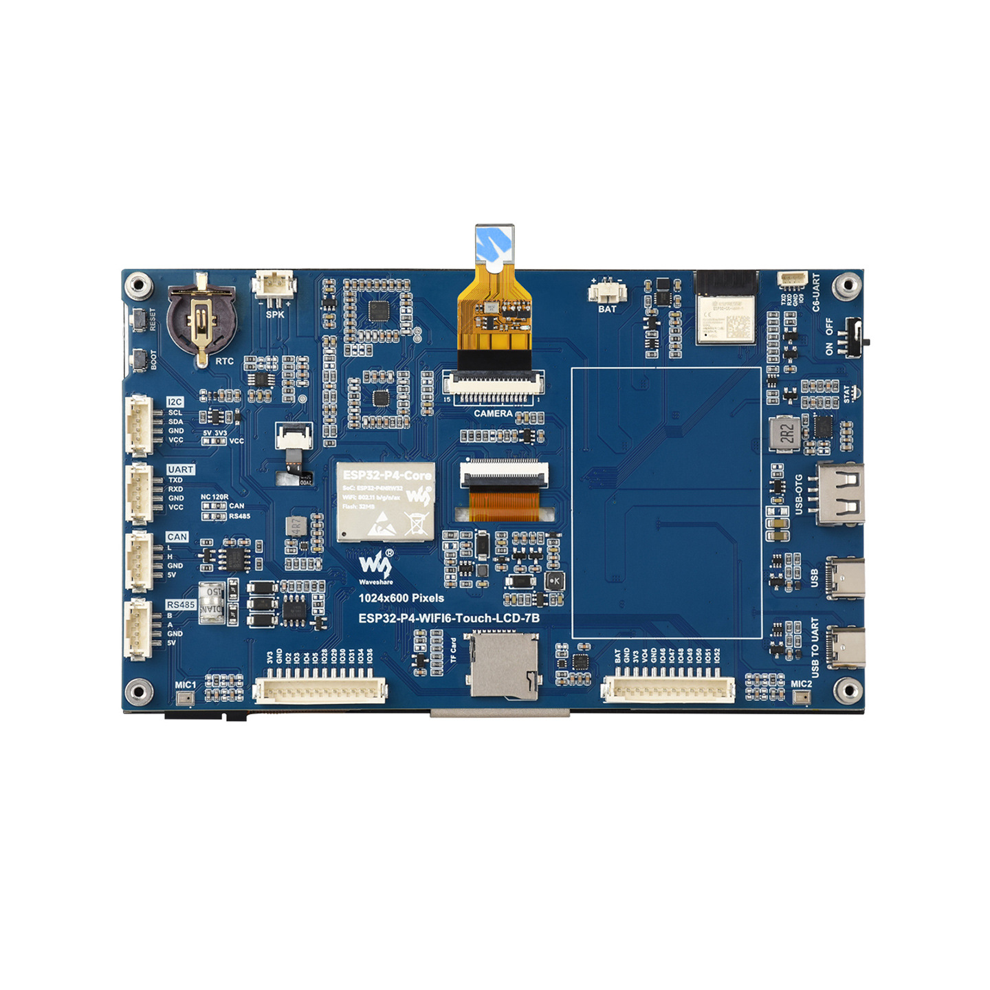 Плата разработки ESP32-P4 с 7- – обзор и цена Esp32 P4