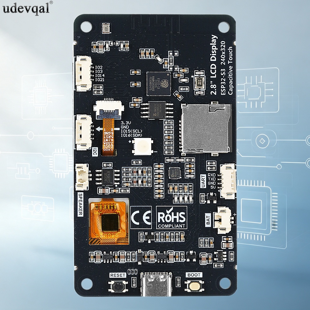 2,8-дюймовая плата разработки  – обзор и цена Esp32 Uart Module