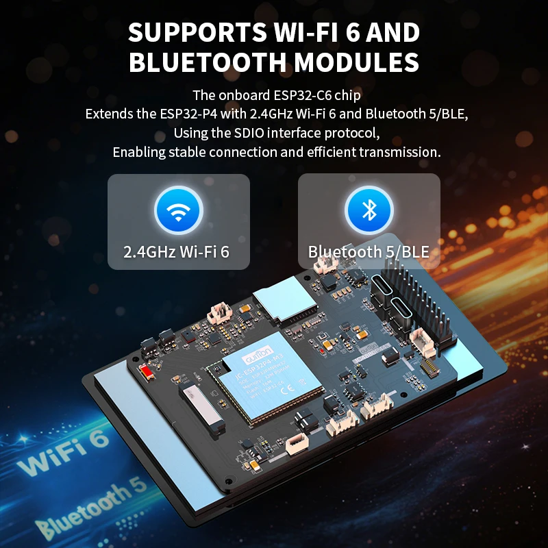 4,3-дюймовый сенсорный экран I – обзор и цена Esp32 C6